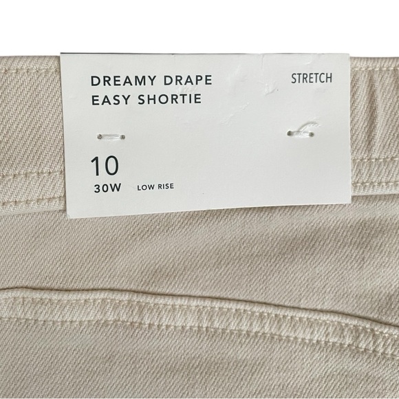 American Eagle Dreamy Drape Easy Shortie Shorts Women's 10/30 Low Rise New tan - Picture 4 of 6